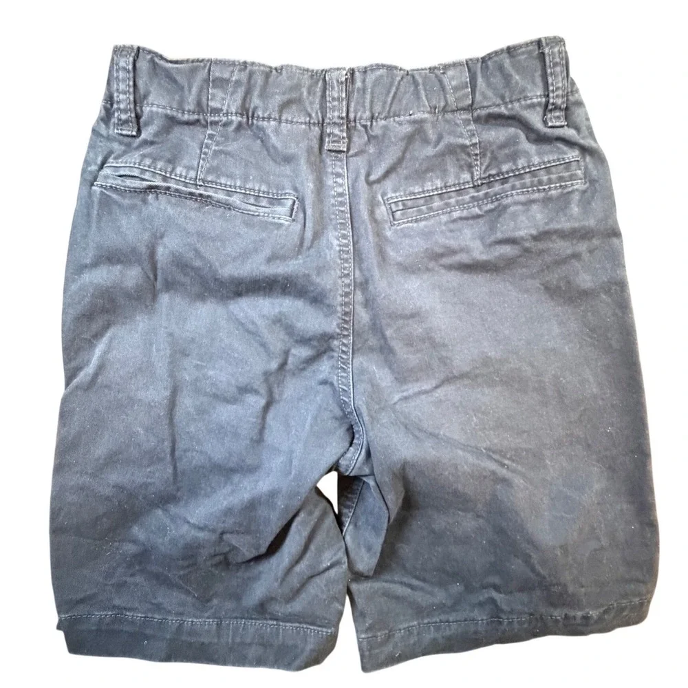 Gap Kids Boys Navy Blue Chino Shorts‎ Adjustable Waist Size 12 School Uniform J6